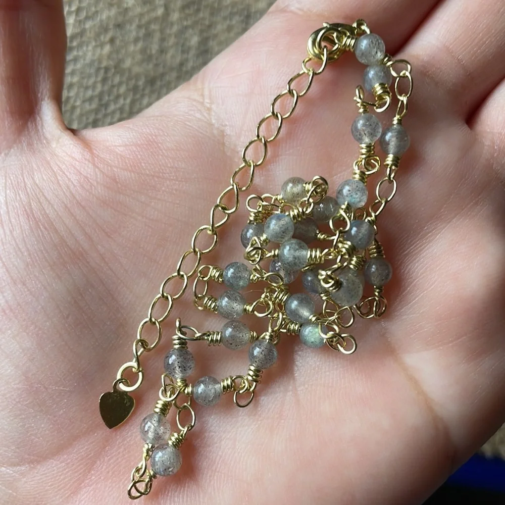 moonstone necklace used